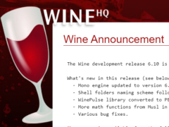 Wine 6.8 版本发布：修复《英雄联盟》、《GTA4》等游戏崩溃问题