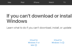 苹果 iCloud 支持页面出现 Windows 11 字样，但与微软无关